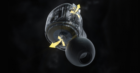 Description image for FiiO FD1 Hi-Res Beryllium-Plated Dynamic Driver Wired In-Ear Headphones BLACK