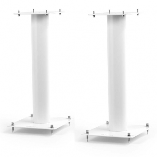NorStone Stylum 1 Premium Metal 19.7\" Speaker Stand (Pair) NORSTY1WT WHITE