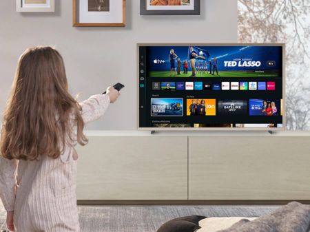 Description image for Samsung 32-Inch Class The Frame QLED HDR Smart TV [2024]