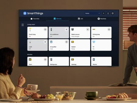 Description image for Samsung 70-Inch Crystal UHD DU7100 4K Tizen OS Smart TV