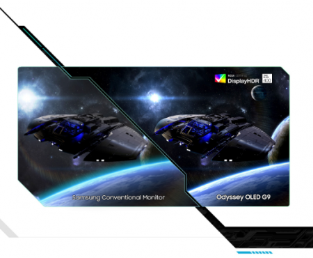 Description image for Samsung LS49CG954SNXZA 49-Inch Odyssey OLED G9 DQHD 240Hz 0.03m Curved Gaming Monitor