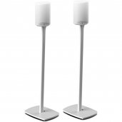 FLEXSON Floor Stands for Sonos Era 100 Speaker (Pair) WHITE