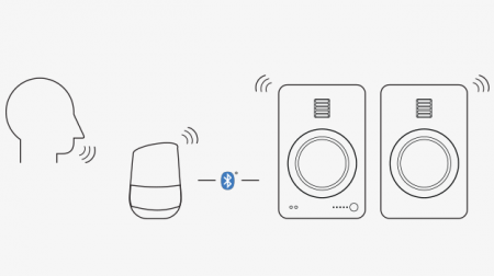 Description image for Kanto TUK High-End Powered Bookshelf Speaker (Pair) MATTE BLACK - Open Box