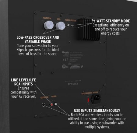 Description image for Klipsch RP1200SW 12" Reference Premiere Subwoofer