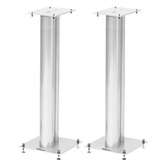 NorStone Stylum 3 Premium Metal 31\" Speaker Stand (Pair) WHITE