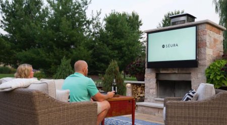 Description image for Seura SE-SHD2-55 LTL 55-Inch Shade Series 2 TV with Outdoor Display and Speaker Bar