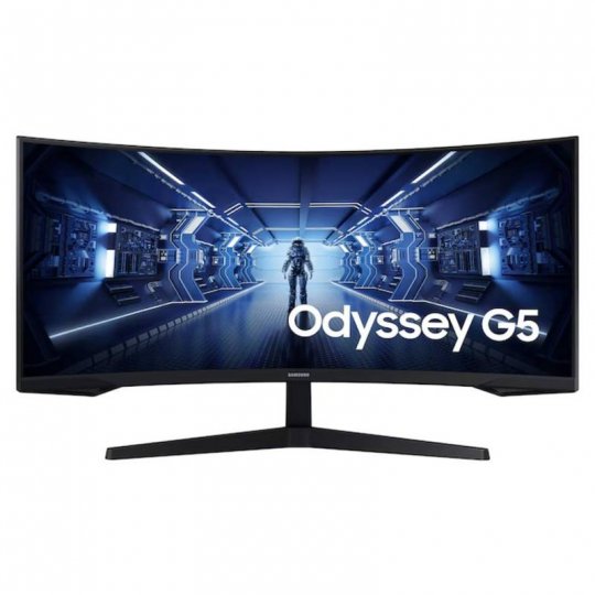 Samsung LC34G55TWWNXZA 34-Inch Odyssey G5 WQHD 165Hz 1ms Curved Gaming Monitor