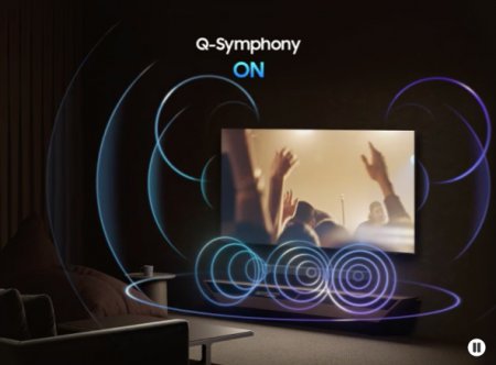 Description image for Samsung QN55S90FAFXZC 55-Inch OLED 4K Vision AI Smart TV [2025] - Open Box