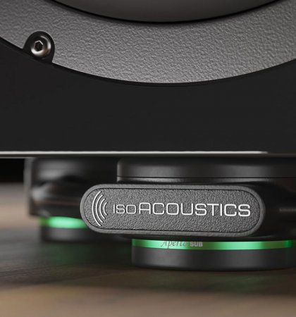 Description image for IsoAcoustics Aperta Sub Isolation Stand BLACK
