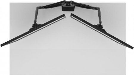 Description image for Kanto DMS2000 Dual Arm Desktop Monitor Mount BLACK