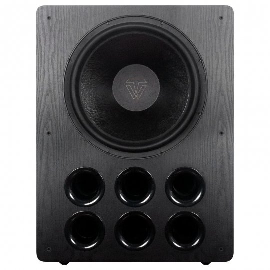 Tonewinner SW-D9000 18" 1500W Ported Powered Subwoofer BLACK ASH