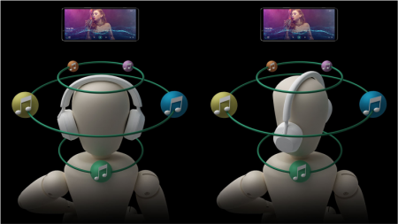 Description image for Sony WH-1000XM6 Over-Ear Noise Cancelling Bluetooth Headphones SILVER