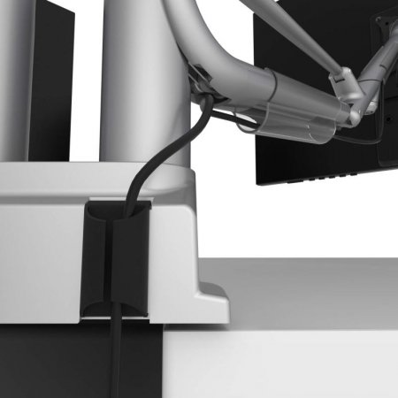 Description image for Kanto DMS2000 Dual Arm Desktop Monitor Mount BLACK