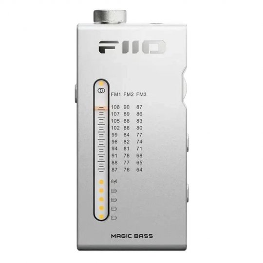 FiiO RR11 Portable Stereo Radio SILVER
