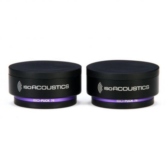 IsoAcoustics Iso Puck 76 Isolator for Studio Monitors (Pack of 2)