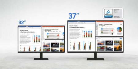 Description image for Samsung LS37D802UANXZA 37-Inch ViewFinity S8 UHD HDR10 IPS 60Hz Monitor