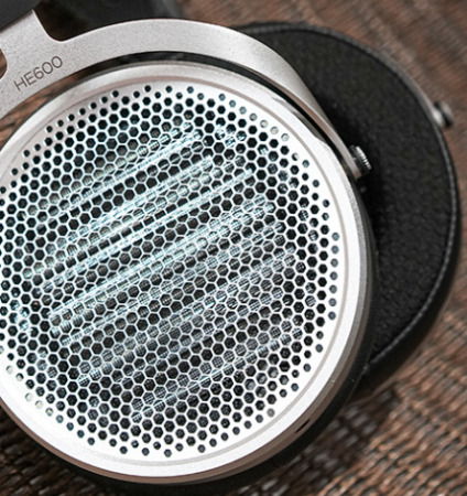 Description image for HiFiMan HE-600 Open-back Planar Headphones SILVER/BLACK