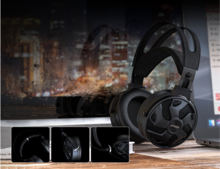 Description image for FiiO FT3 Large Dynamic Over-Ear Headphone - Open Box