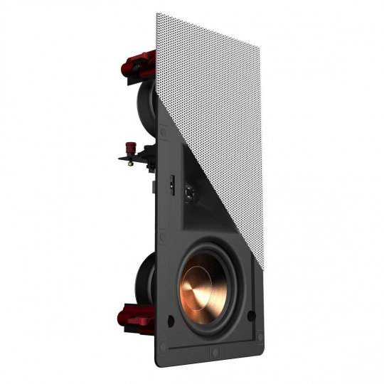 Klipsch PRO24RWLCR In-Wall Speaker Dual 3.5\" Injection Molded Graphite IMG Woofer