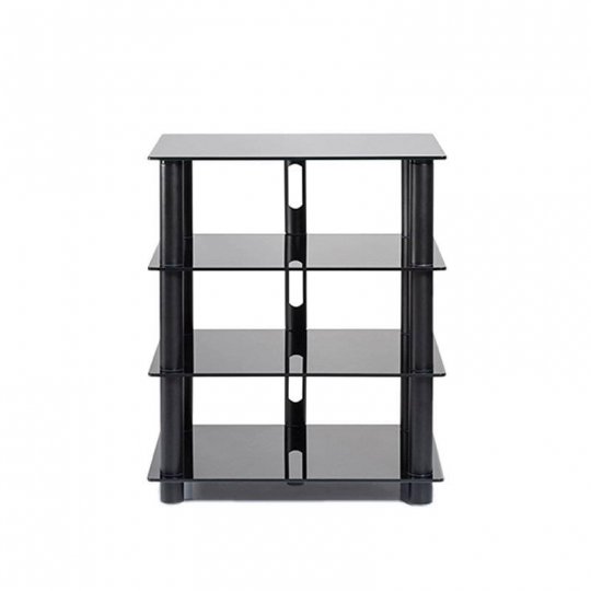 NorStone Epur 4 HiFi Cabinet 4 Shelves Rack (Each) BLACK SATIN