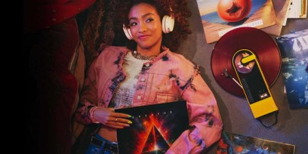 Description image for Audio Technica AT-SB727-YL Portable Sound Burger Bluetooth Turntable YELLOW