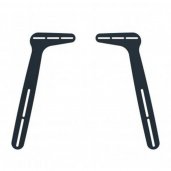 Rocelco SBM Sound Bar Mount BLACK