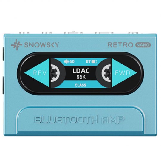 FiiO Retro Nano Bluetooth DAC and Headphone Amplifier BLUE