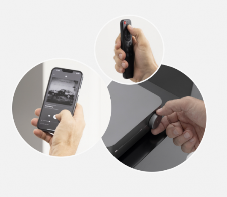 Description image for WiiM Amp PRO Versatile Streaming Amplifier SPACE GRAY