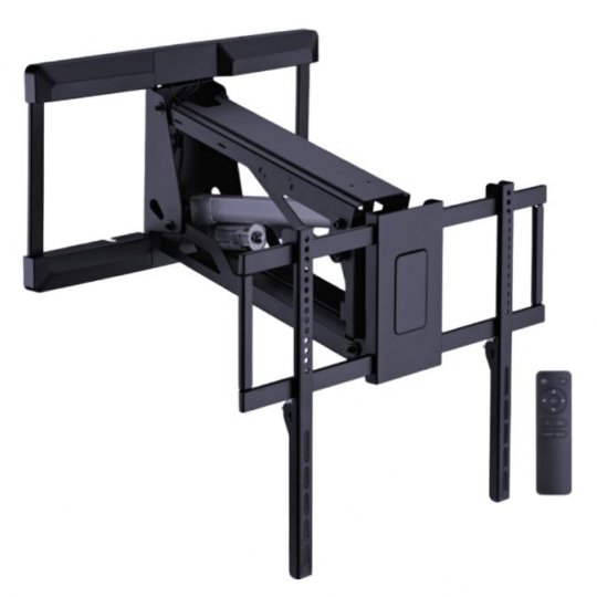 EVOssentials EVO6X4LTP Powered Articulating Extendable TV Mount w Remote BLACK