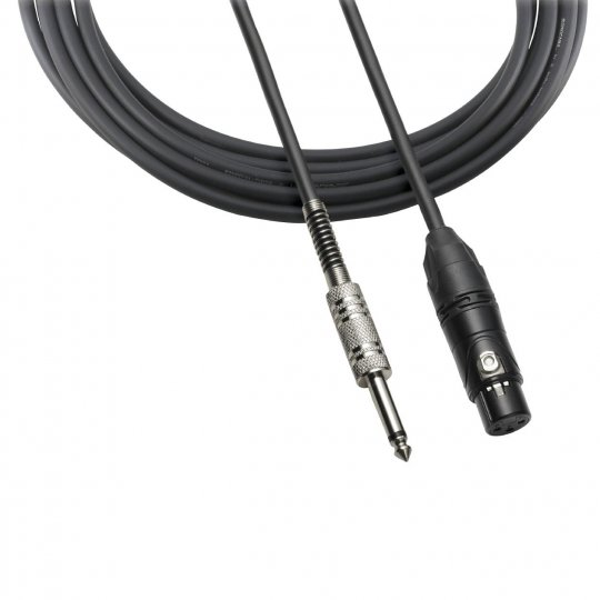 Audio-Technica ATR-MCU20 Microphone Cable (XLRF - 1/4")