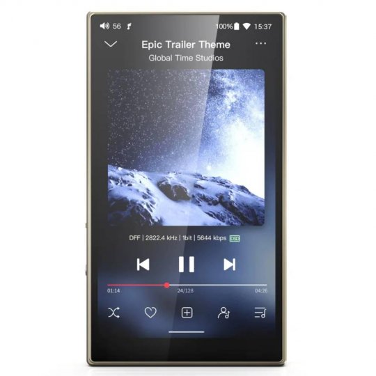 FiiO M21 Portable High-Res Music Player TITANIUM