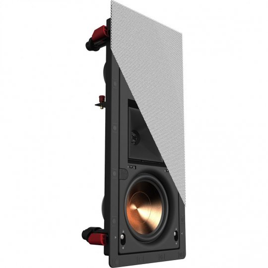 Klipsch PRO25RWLCR In-Wall Speaker Dual 5.25\" Injection Molded Graphite IMG Woofer