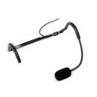 Trantec S4.4 Series MIC-SJ66-BK Aerobics/Vocal Headset Microphone BLACK