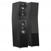 SVS Ultra Evolution Pinnacle Tower Floorstanding Speaker (Each) BLACK OAK VENEER - Open Bo