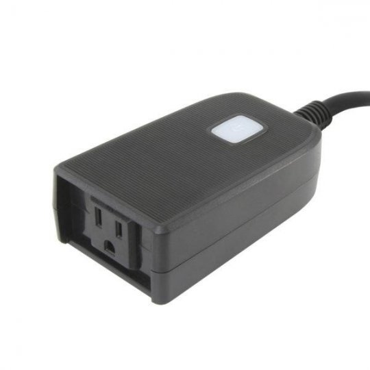 Ultralink Outdoor Single Smart WiFi Plug BLACK