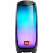 JBL Pulse 4 Portable Waterproof Bluetooth Speaker 360 Sound Light Show BLACK - Open Box