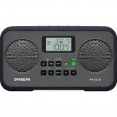 Sangean PR-D19 AM/FM Stereo Portable Radio BLACK
