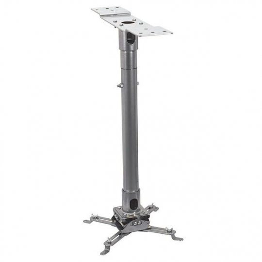 VMP Yokeless Low Profile Projector Mount with Cable Management SILVIER