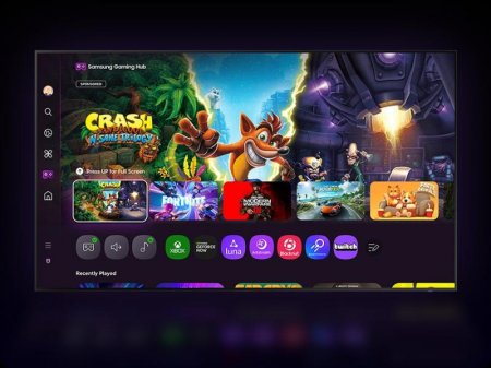 Description image for Samsung QN55S90FAFXZC 55-Inch OLED 4K Vision AI Smart TV [2025] - Open Box