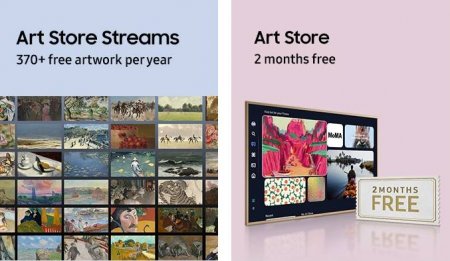 Description image for Samsung QN55LS03FAFXZC 55-Inch Frame QLED 4K Art Mode Vision AI Smart TV [2025]