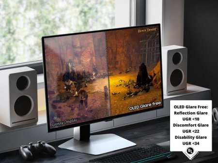 Description image for Samsung LS27DG612SNXZA 27-Inch Odyssey G6 QHD 240Hz 1ms HDR10 G-Sync Gaming Monitor