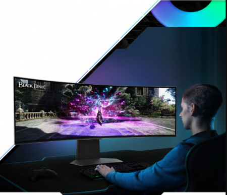 Description image for Samsung LS49CG954SNXZA 49-Inch Odyssey OLED G9 DQHD 240Hz 0.03m Curved Gaming Monitor