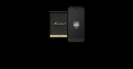 Description image for Marshall Uxbridge Smart Speaker w Alexa BLACK