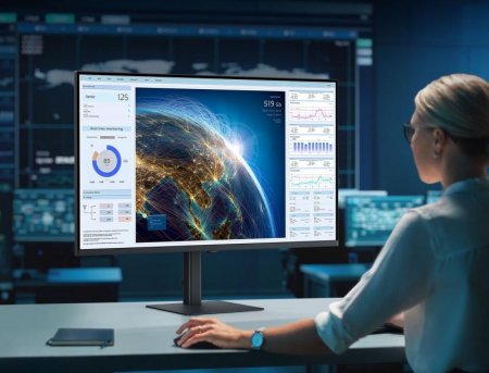 Description image for Samsung LS37D802UANXZA 37-Inch ViewFinity S8 UHD HDR10 IPS 60Hz Monitor