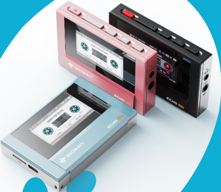 Description image for FiiO Echo Mini Portable High-Res Lossless Music Player SKY BLUE