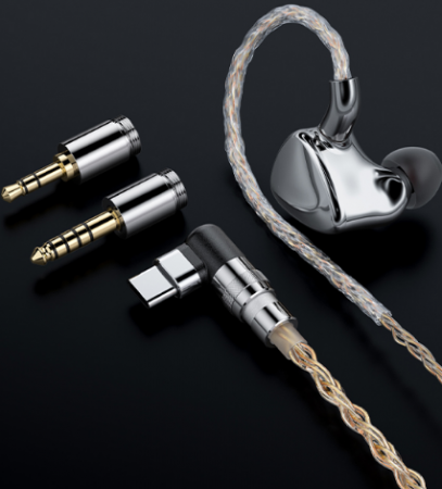 Description image for FiiO FX17 1DD 4 BA 8 EST Flagship EMs SLIVER