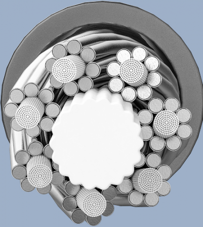 Description image for FiiO LC-4.4D 4.4mm Monocrystalline Pure MMCX Earphone Cable SILVER