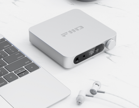 Description image for FiiO K11 Desktop DAC and Headphone amplifier. 1400mW Output Power SILVER