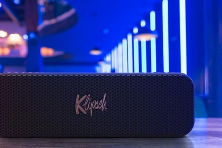 Description image for Klipsch Detroit Portable Bluetooth Speaker with Powerful Sound Performance
