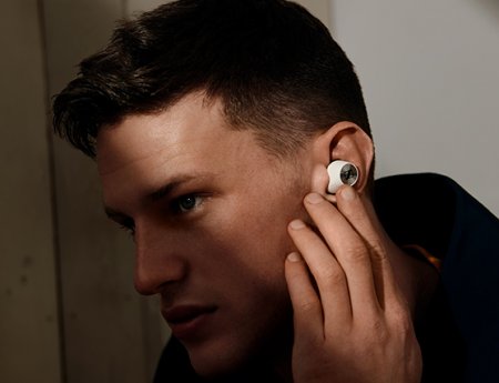 Description image for Sennheiser MOMENTUM True Wireless 2 Noise-Canceling In-Ear Headphones WHITE